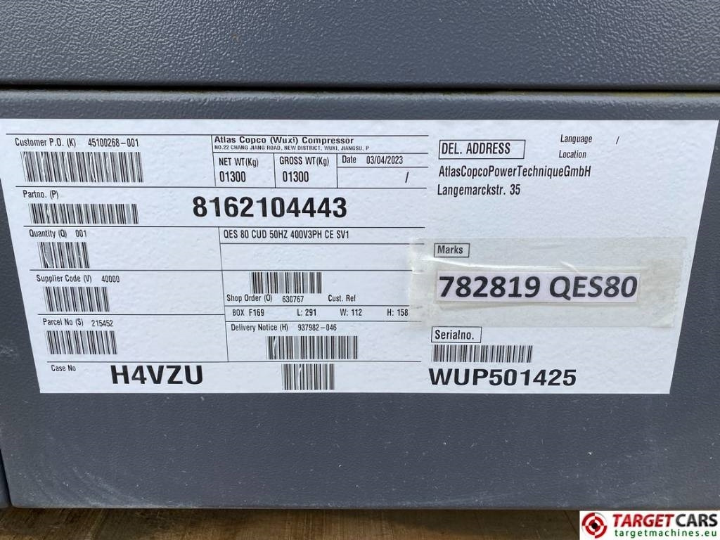 Yeni Elektrikli jeneratör Atlas Copco QES80 Diesel 90KVA Generator 400/230V Unusde: fotoğraf 11