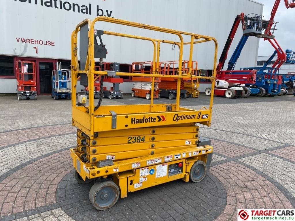 Haulotte Optimum 8 Electric Scissor Work Lift 777cm - Makasli platform: fotoğraf 1 Haulotte Optimum 8 Electric Scissor Work Lift 777cm - Makasli platform: fotoğraf 1