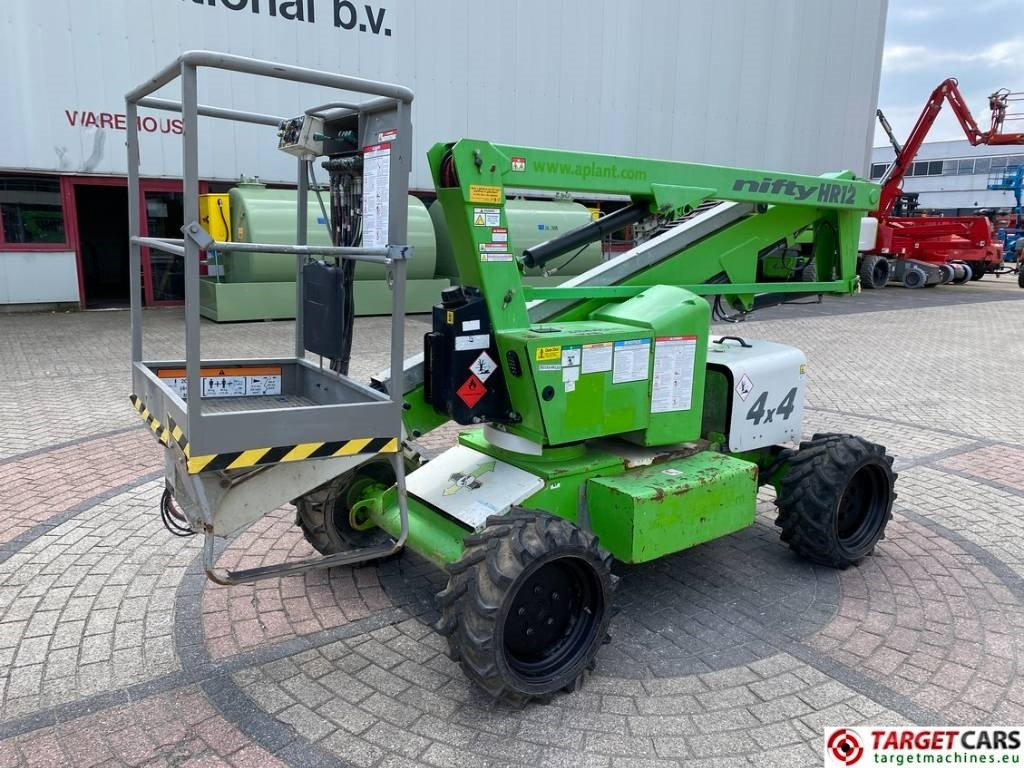 Niftylift HR12D 4WD Articulated Diesel Boom Work Lift 1220cm - Eklemli platform: fotoğraf 1 Niftylift HR12D 4WD Articulated Diesel Boom Work Lift 1220cm - Eklemli platform: fotoğraf 1