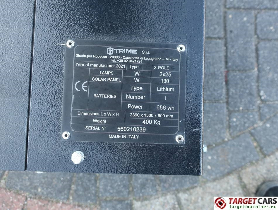 Aydınlatma kulesi Trime X-Pole 2x25W Led Solar Tower Light: fotoğraf 10