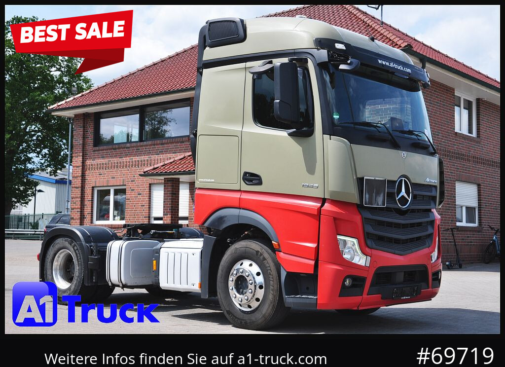 MERCEDES-BENZ Actros 1846 BL Alu, Navi, Kipphydraulik, - Çekici: fotoğraf 1 MERCEDES-BENZ Actros 1846 BL Alu, Navi, Kipphydraulik, - Çekici: fotoğraf 1