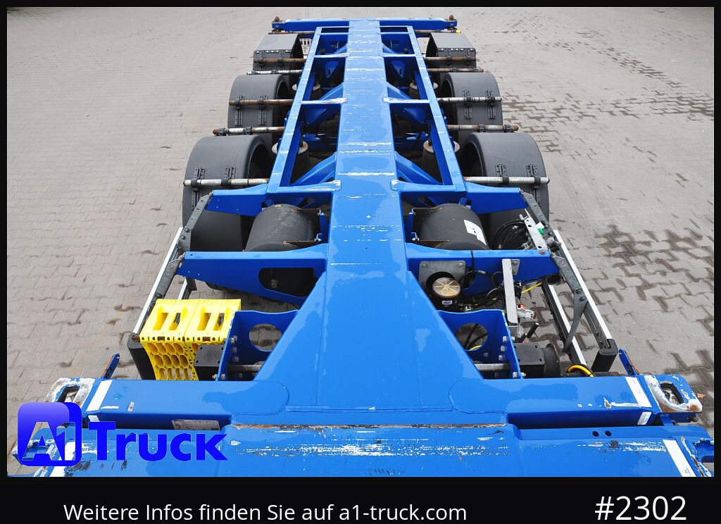 D-TEC VCC-05, CombitrailerTeiler chassi, Lift - Konteynır taşıyıcı/ Yedek karoser dorse: fotoğraf 4 D-TEC VCC-05, CombitrailerTeiler chassi, Lift - Konteynır taşıyıcı/ Yedek karoser dorse: fotoğraf 4