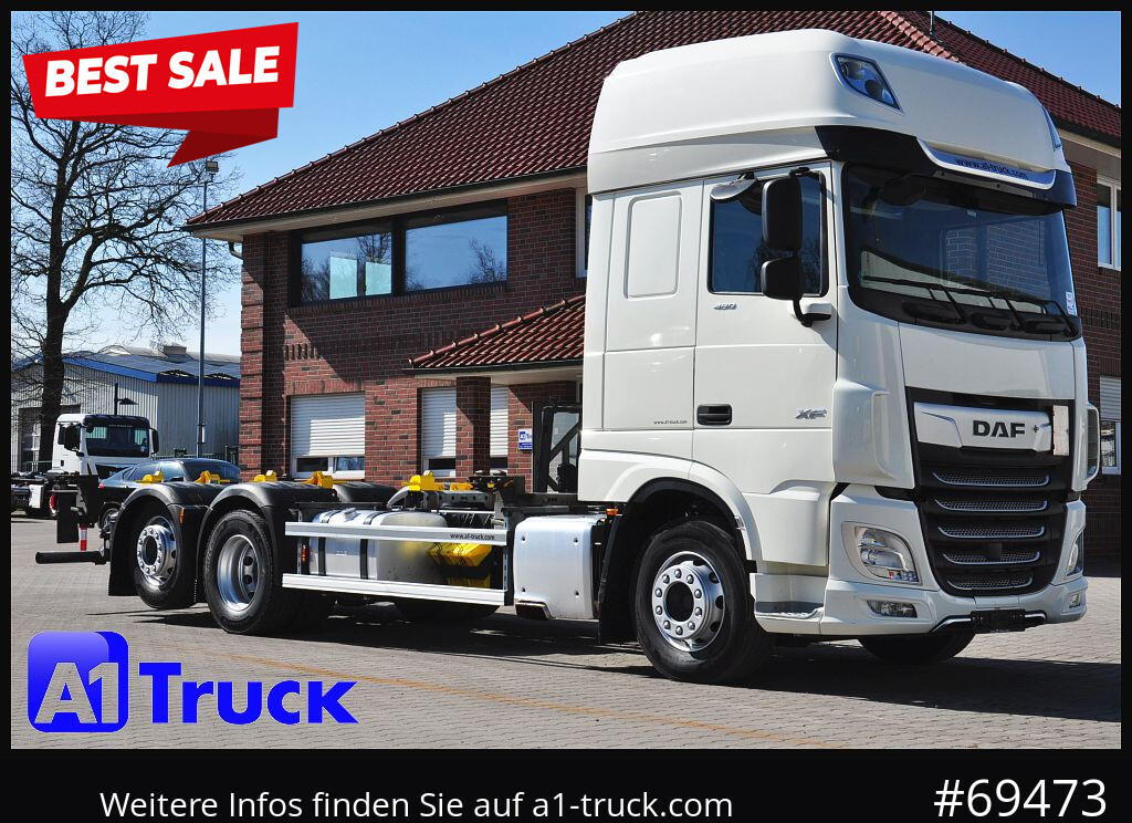 DAF DAF XF 480 FAR SSC Intarder Multiwechsler, 7.82 - Konteynır taşıyıcı/ Yedek karoser kamyon: fotoğraf 1 DAF DAF XF 480 FAR SSC Intarder Multiwechsler, 7.82 - Konteynır taşıyıcı/ Yedek karoser kamyon: fotoğraf 1