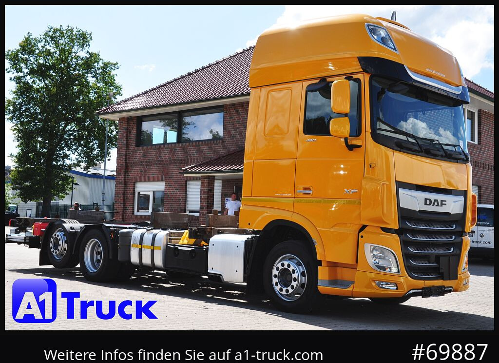 DAF XF 480, MultiBDF, 7,45, Standklima, LBW, - Konteynır taşıyıcı/ Yedek karoser kamyon: fotoğraf 1 DAF XF 480, MultiBDF, 7,45, Standklima, LBW, - Konteynır taşıyıcı/ Yedek karoser kamyon: fotoğraf 1