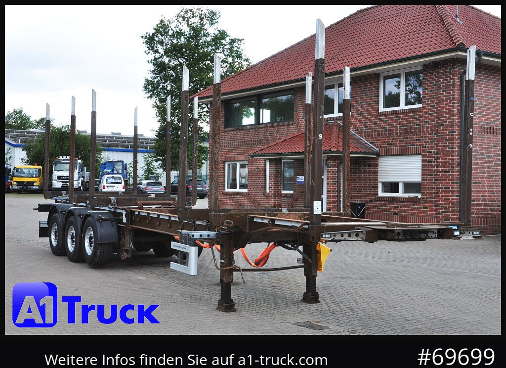 DOLL H3L-14XL Holz Tele, Lenkachse 275 tkm. - Tomruk dorsesi: fotoğraf 1 DOLL H3L-14XL Holz Tele, Lenkachse 275 tkm. - Tomruk dorsesi: fotoğraf 1