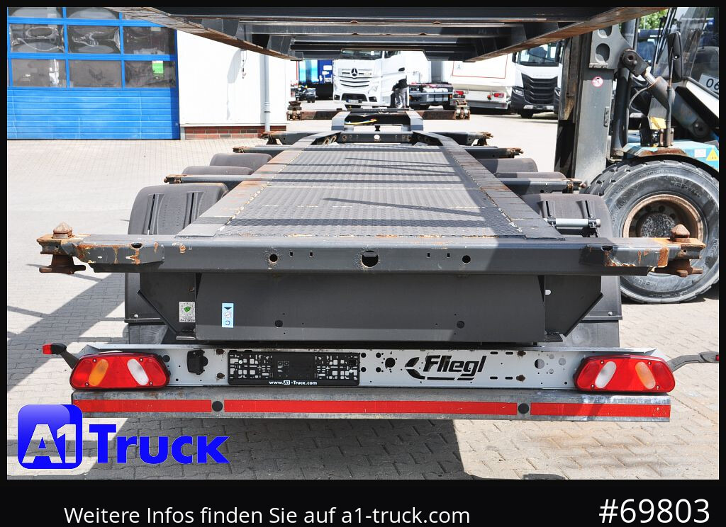 FLIEGL SDS01, Langholz, Containeraufbau, Liftachse, - Tomruk dorsesi: fotoğraf 2 FLIEGL SDS01, Langholz, Containeraufbau, Liftachse, - Tomruk dorsesi: fotoğraf 2