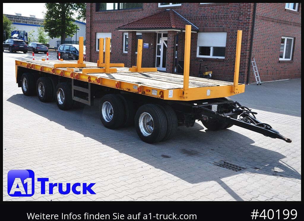 GOLDHOFER 5 achs Ballast, Lenkachse, 50to., Schwerlast, - Alçak çerçeveli platform römork: fotoğraf 1 GOLDHOFER 5 achs Ballast, Lenkachse, 50to., Schwerlast, - Alçak çerçeveli platform römork: fotoğraf 1