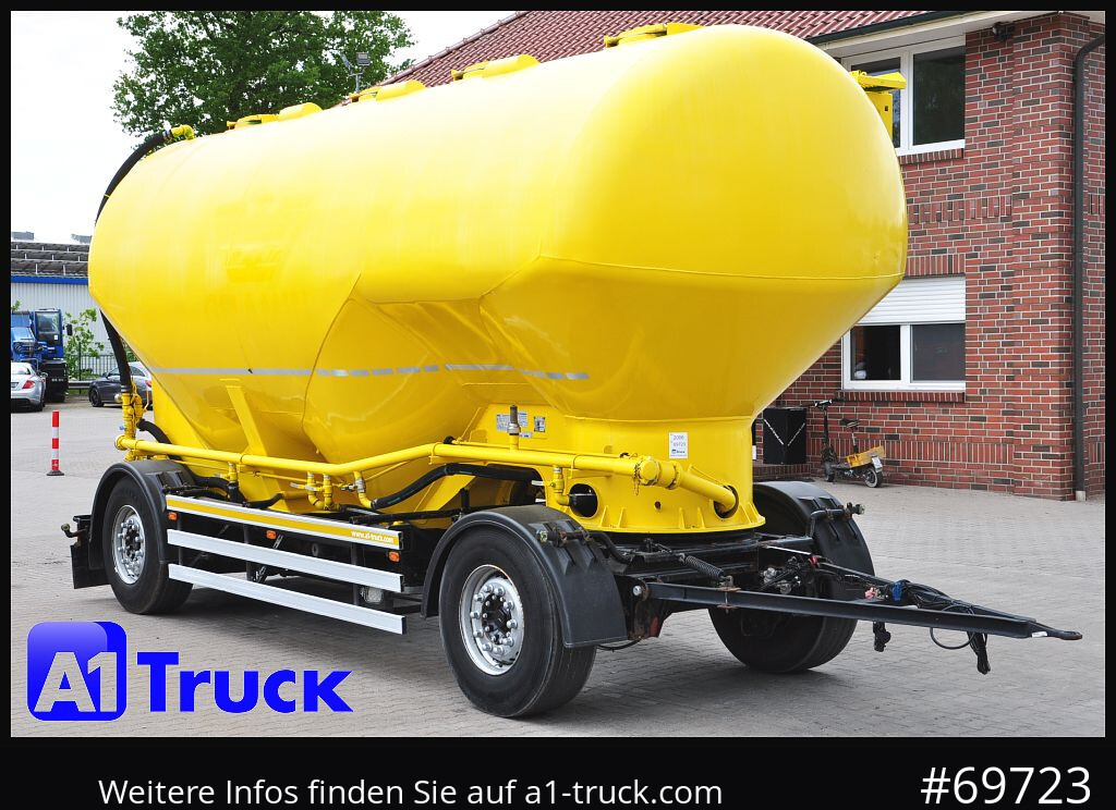 HEITLING Silo, Futtermittel, 31m³, 4 Kammern, - Tanker römork: fotoğraf 1 HEITLING Silo, Futtermittel, 31m³, 4 Kammern, - Tanker römork: fotoğraf 1