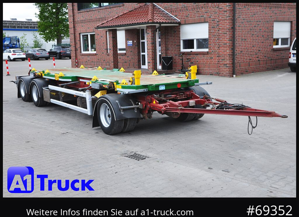 HUEFFERMANN Abstetzanhänger HMA 24. Safety-Fix, - Kancali yükleyici/ Hidrolift römork: fotoğraf 1 HUEFFERMANN Abstetzanhänger HMA 24. Safety-Fix, - Kancali yükleyici/ Hidrolift römork: fotoğraf 1