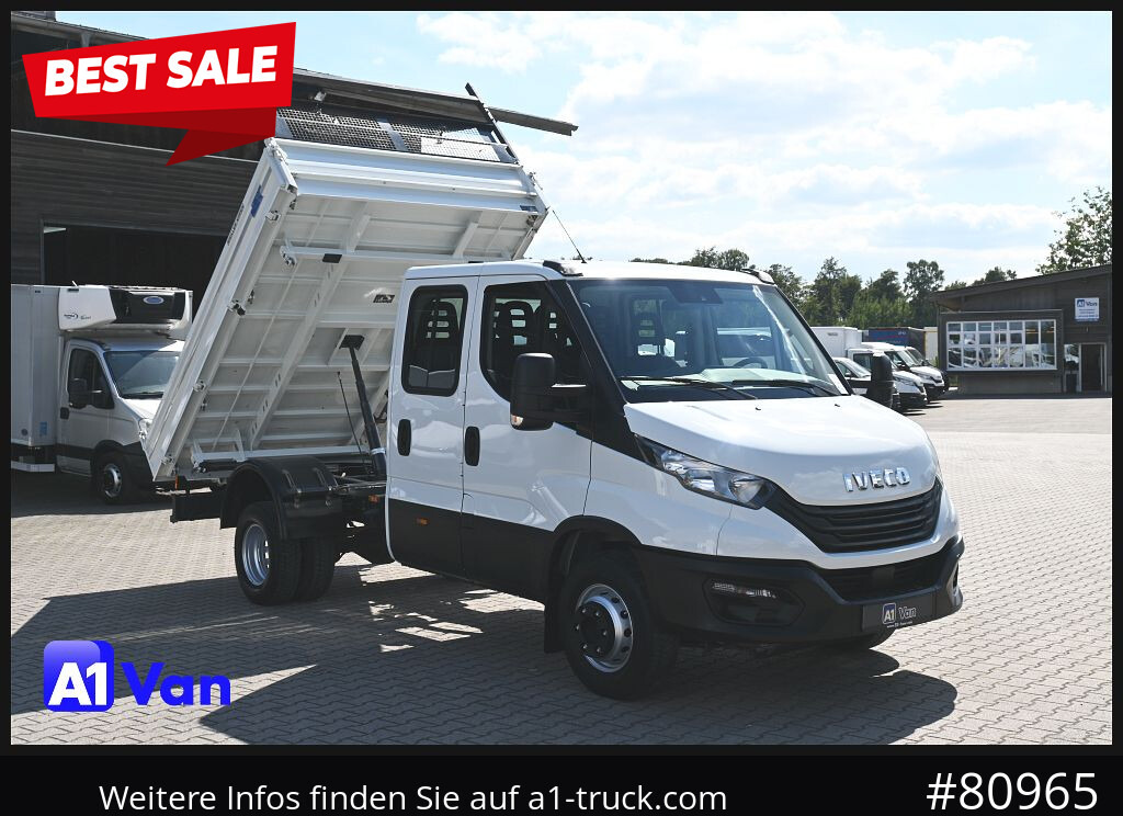 IVECO Daily 60C16 Kipper Doka, Meiller, Tempomat - Damperli kamyonet, Çift kabin kamyonet: fotoğraf 1 IVECO Daily 60C16 Kipper Doka, Meiller, Tempomat - Damperli kamyonet, Çift kabin kamyonet: fotoğraf 1