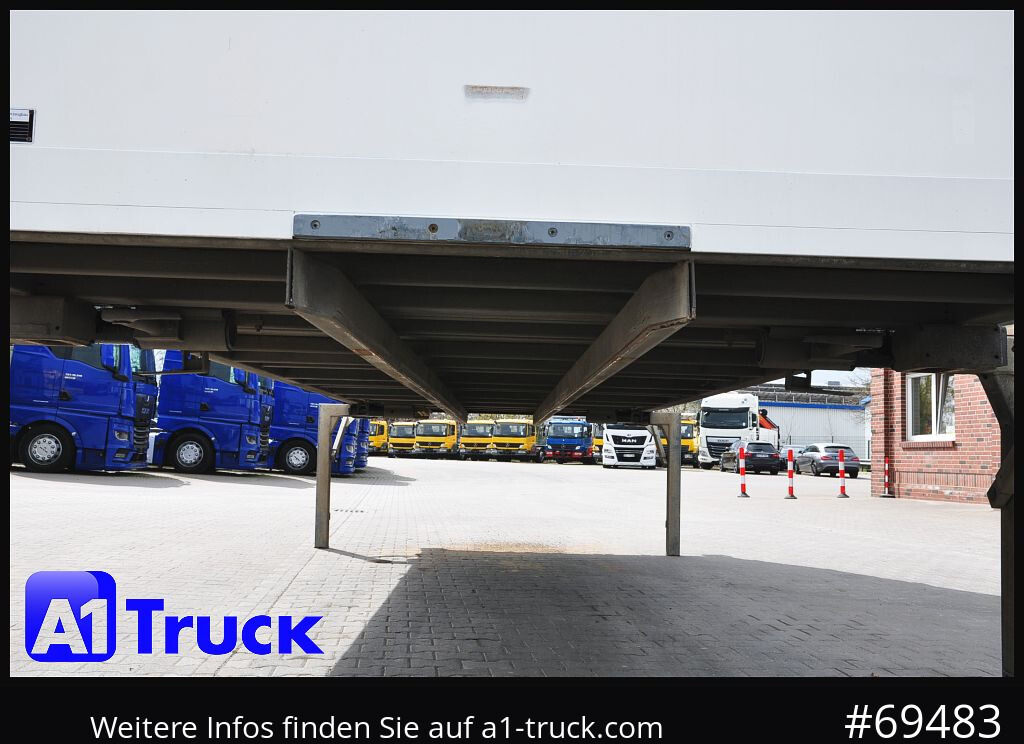 Kapalı kasa KRONE BDF 7,45 Wechselbrücke, 2690mm Innenhöhe, verzinkt: fotoğraf 9