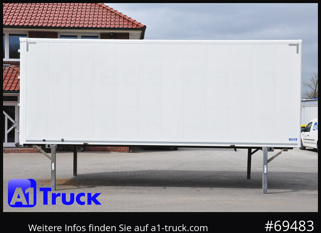 Kapalı kasa KRONE BDF 7,45 Wechselbrücke, 2690mm Innenhöhe, verzinkt: fotoğraf 10