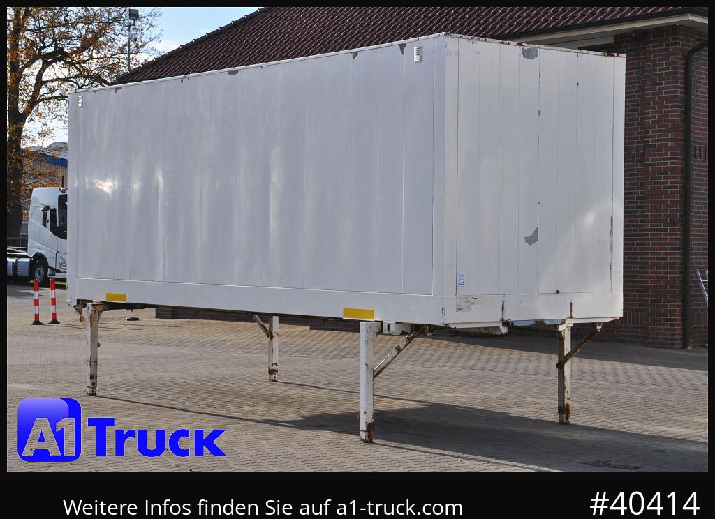 KRONE BDF 7,45 Wechselbrücke, Portaltür, Holzverkleidung innen - Kapalı kasa: fotoğraf 1 KRONE BDF 7,45 Wechselbrücke, Portaltür, Holzverkleidung innen - Kapalı kasa: fotoğraf 1