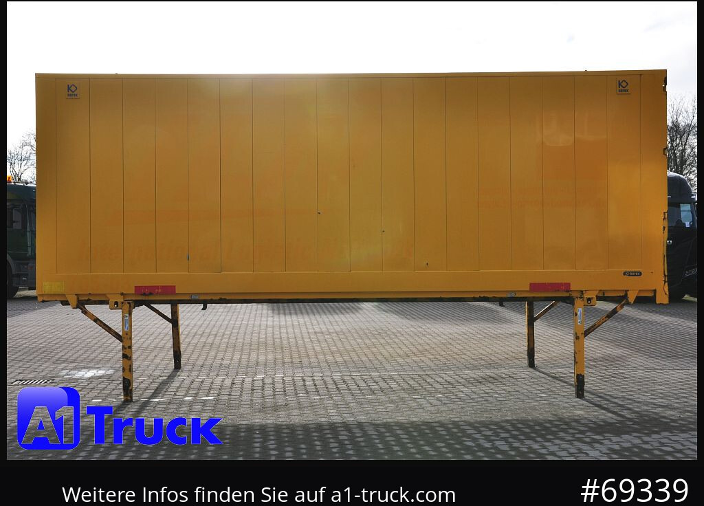 Kapalı kasa KRONE BDF 7,82 Wechselbrücke, 2730mm Innenhöhe.: fotoğraf 12