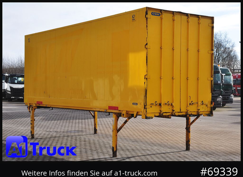 Kapalı kasa KRONE BDF 7,82 Wechselbrücke, 2730mm Innenhöhe.: fotoğraf 11