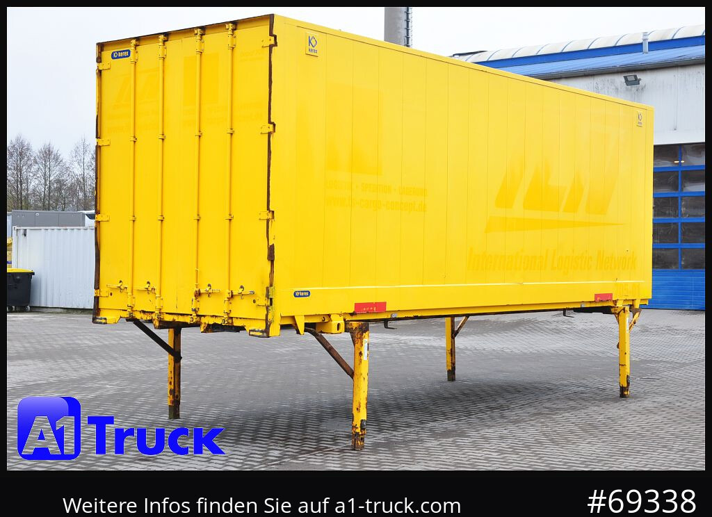 Kapalı kasa KRONE BDF 7,82 Wechselbrücke, 2730mm Innenhöhe.: fotoğraf 9