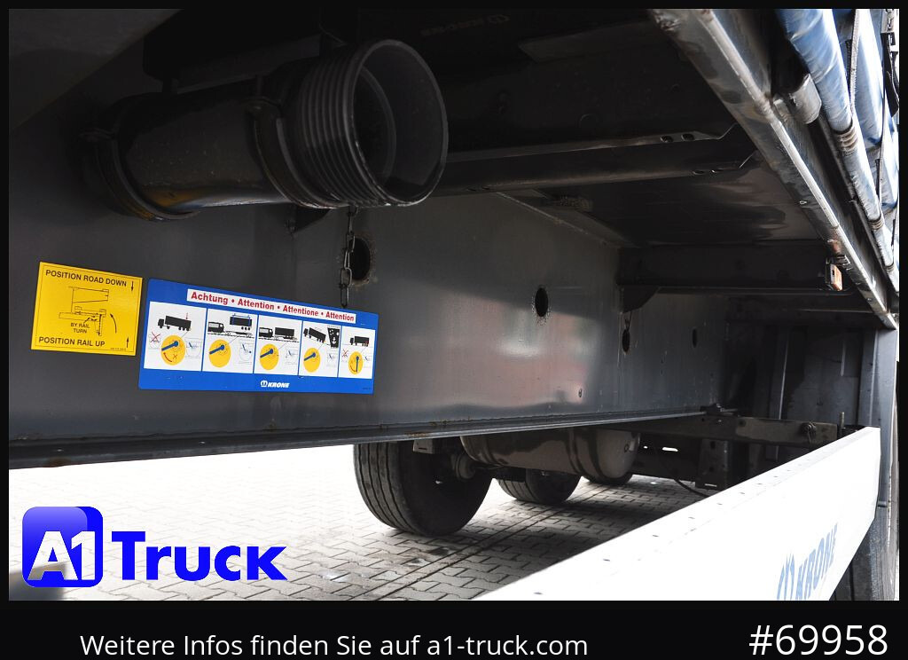 KRONE SD Tautliner, Code XL, BPW, Coil, 1 Vorbesitzer - Tenteli dorse: fotoğraf 3 KRONE SD Tautliner, Code XL, BPW, Coil, 1 Vorbesitzer - Tenteli dorse: fotoğraf 3