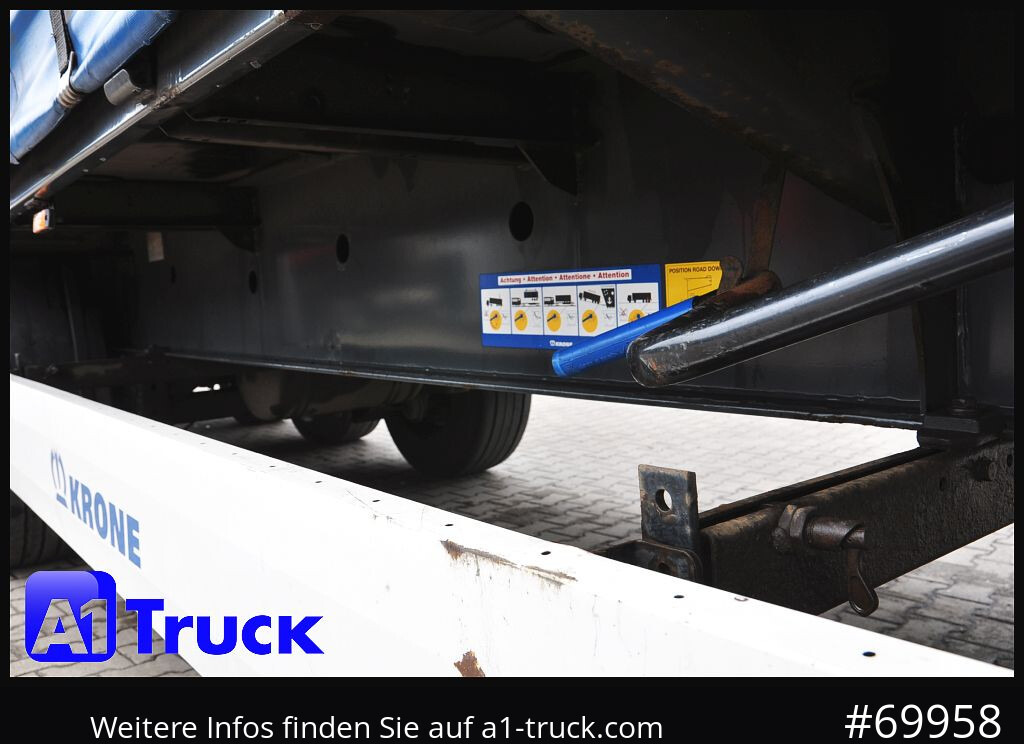 KRONE SD Tautliner, Code XL, BPW, Coil, 1 Vorbesitzer - Tenteli dorse: fotoğraf 2 KRONE SD Tautliner, Code XL, BPW, Coil, 1 Vorbesitzer - Tenteli dorse: fotoğraf 2