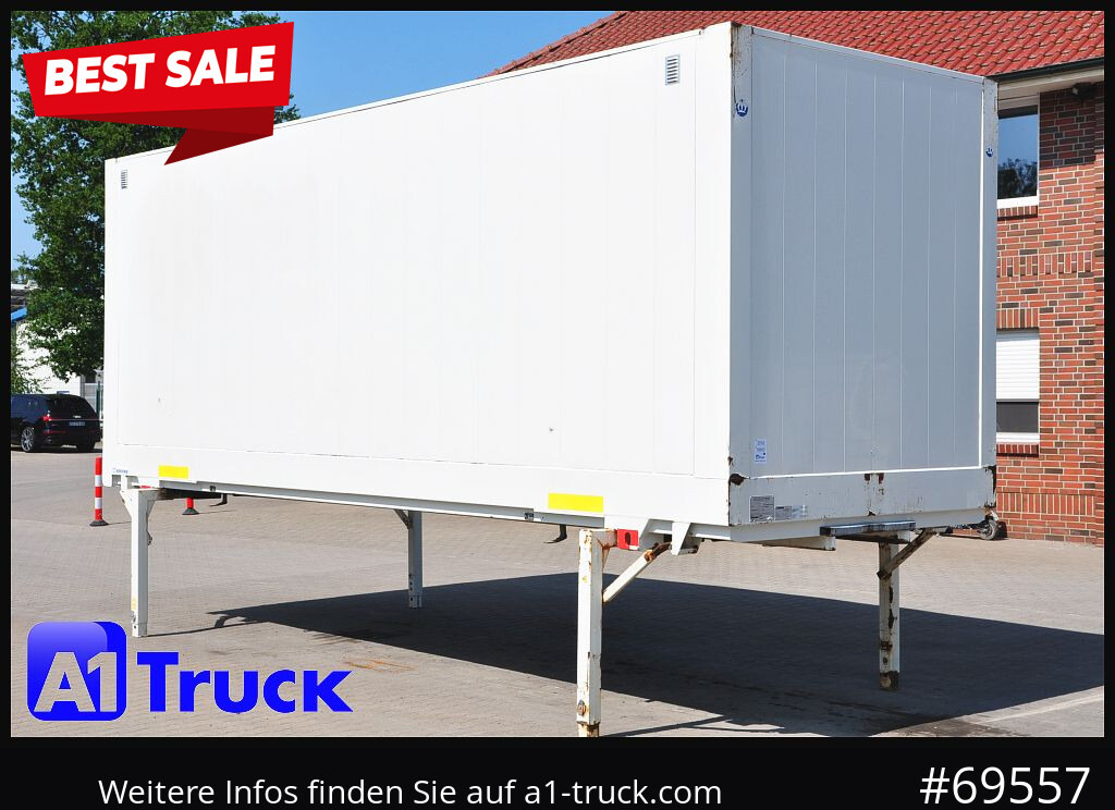 KRONE WB BDF 7,45 Koffer,  2750mm innen, 20 x vorhanden - Kapalı kasa: fotoğraf 1 KRONE WB BDF 7,45 Koffer,  2750mm innen, 20 x vorhanden - Kapalı kasa: fotoğraf 1