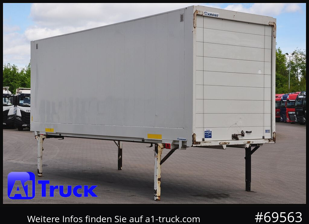 Kapalı kasa KRONE WB BDF 7,45 Koffer,  2750mm innen, 20 x vorhanden: fotoğraf 12