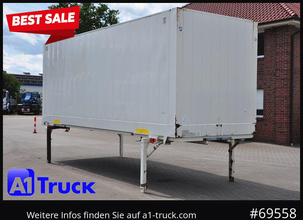 KRONE WB BDF 7,45 Koffer,  2750mm innen, 20 x vorhanden - Kapalı kasa: fotoğraf 1 KRONE WB BDF 7,45 Koffer,  2750mm innen, 20 x vorhanden - Kapalı kasa: fotoğraf 1