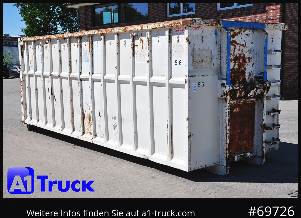 ANDERS Abrollcontainer 40m³, Mulde, Bauschutt, - Kamyon: fotoğraf 1 ANDERS Abrollcontainer 40m³, Mulde, Bauschutt, - Kamyon: fotoğraf 1