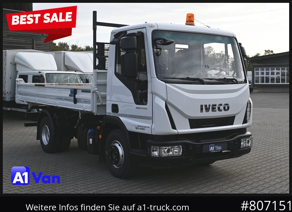 IVECO Eurocargo 80E21 Kipper, Meiller, Klima, 2x AHK - Kamyon: fotoğraf 1 IVECO Eurocargo 80E21 Kipper, Meiller, Klima, 2x AHK - Kamyon: fotoğraf 1