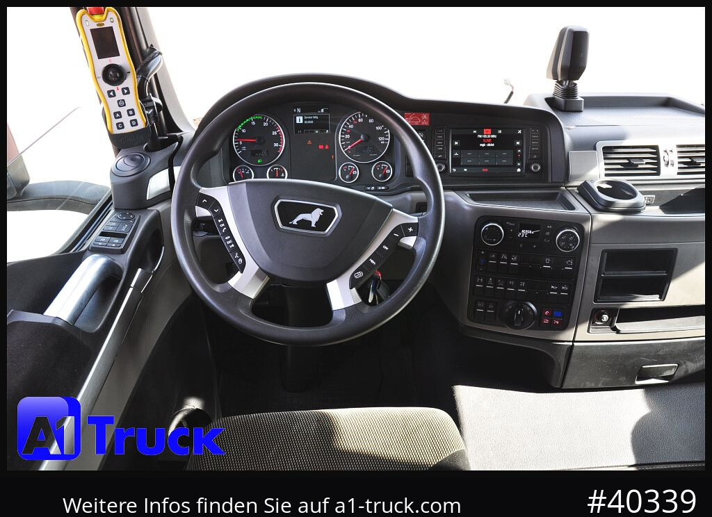 MAN TGS 26.470 BL 6x2,  Meiller, Funk, Lenkachse, - Kancalı yükleyici kamyon: fotoğraf 4 MAN TGS 26.470 BL 6x2,  Meiller, Funk, Lenkachse, - Kancalı yükleyici kamyon: fotoğraf 4