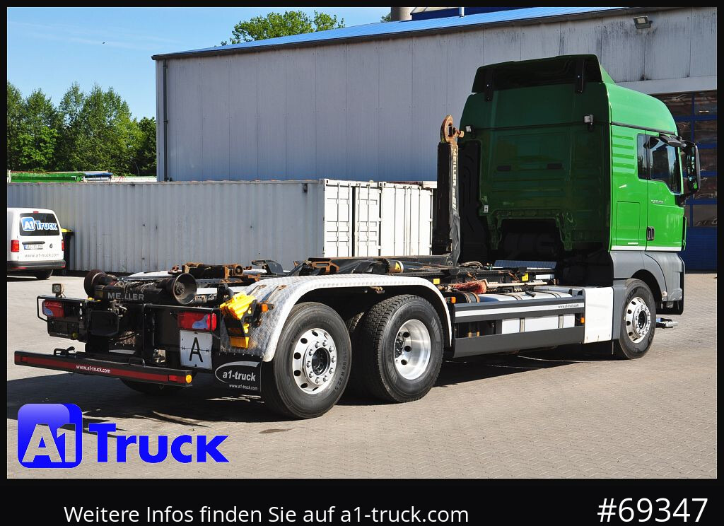 Kancalı yükleyici kamyon MAN TGX 26.460 XLX BL 6x2,  Meiller, Funk: fotoğraf 9