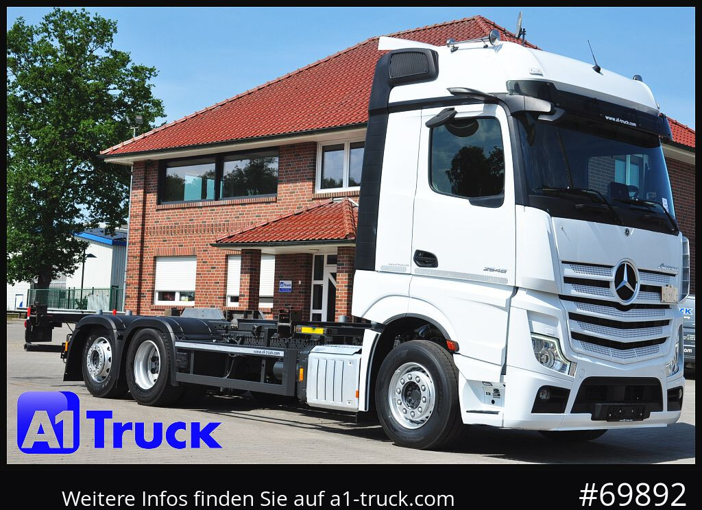 MERCEDES-BENZ 2548, Multi BDF, Wechsler, 7.45-7.82, MIDI, LIftachse - Konteynır taşıyıcı/ Yedek karoser kamyon: fotoğraf 1 MERCEDES-BENZ 2548, Multi BDF, Wechsler, 7.45-7.82, MIDI, LIftachse - Konteynır taşıyıcı/ Yedek karoser kamyon: fotoğraf 1