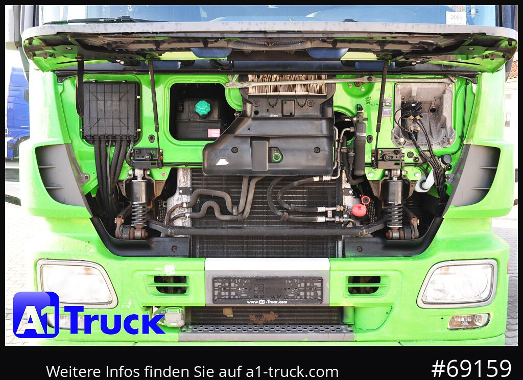 Vinçli kamyon MERCEDES-BENZ Actros 1844 MP3, Kran MKG 291 HP 5+3 Funk, TÜV 06/2026: fotoğraf 14