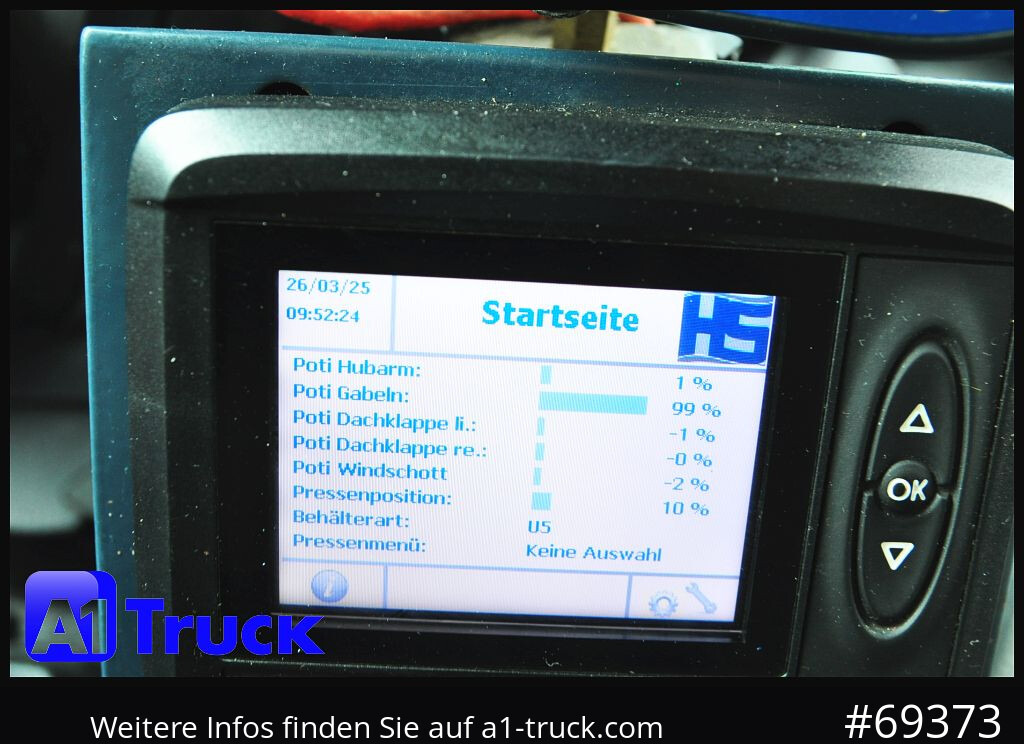 MERCEDES-BENZ Antos 2533, HS Millenium XXL37 Überkopflader, - Çöp kamyonu: fotoğraf 5 MERCEDES-BENZ Antos 2533, HS Millenium XXL37 Überkopflader, - Çöp kamyonu: fotoğraf 5