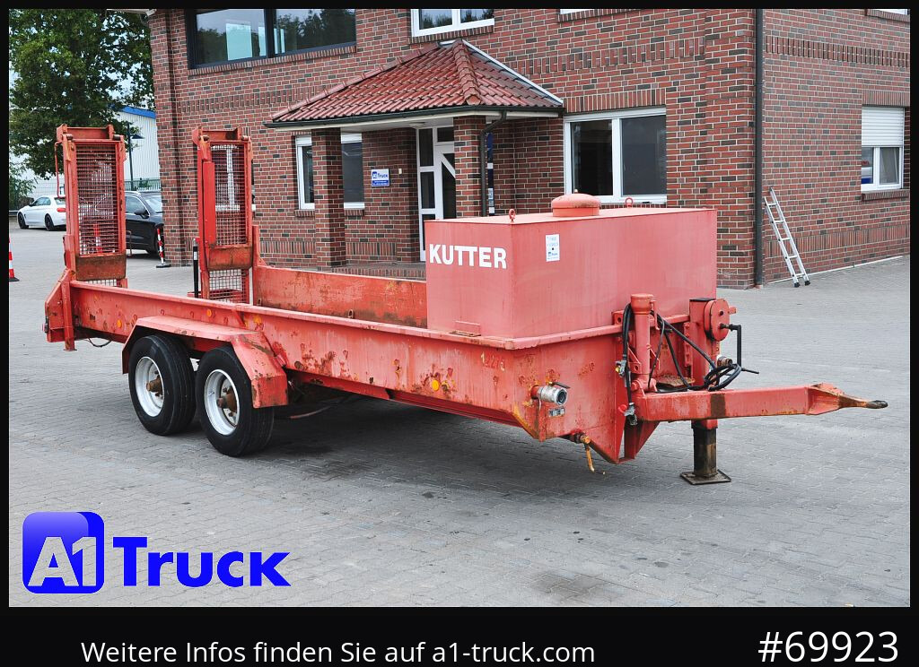 MUELLER-MITTELTAL Obermaier T 60, Tandem, Tieflader mit Rampen - Alçak çerçeveli platform römork: fotoğraf 1 MUELLER-MITTELTAL Obermaier T 60, Tandem, Tieflader mit Rampen - Alçak çerçeveli platform römork: fotoğraf 1