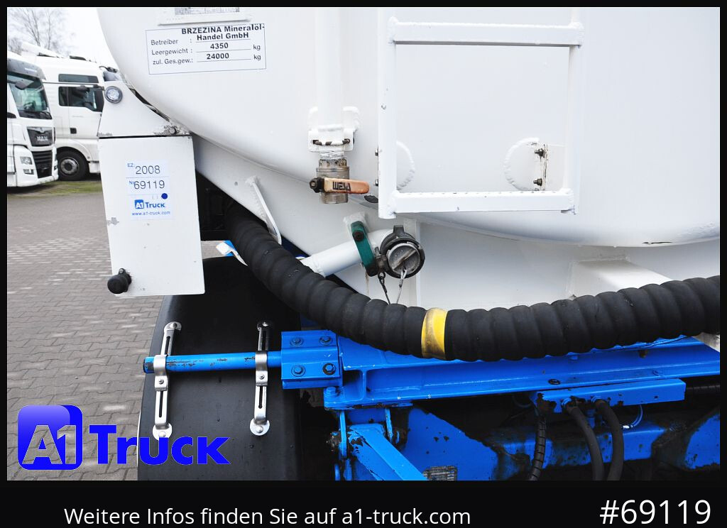 Oben-Untenbef. 22.400 Ltr. 3 KA - Tanker römork: fotoğraf 4 Oben-Untenbef. 22.400 Ltr. 3 KA - Tanker römork: fotoğraf 4