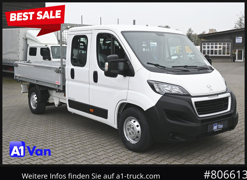 PEUGEOT Boxer Doka Kipper, AHK, Klima, Standheizung - Damperli kamyonet: fotoğraf 1 PEUGEOT Boxer Doka Kipper, AHK, Klima, Standheizung - Damperli kamyonet: fotoğraf 1