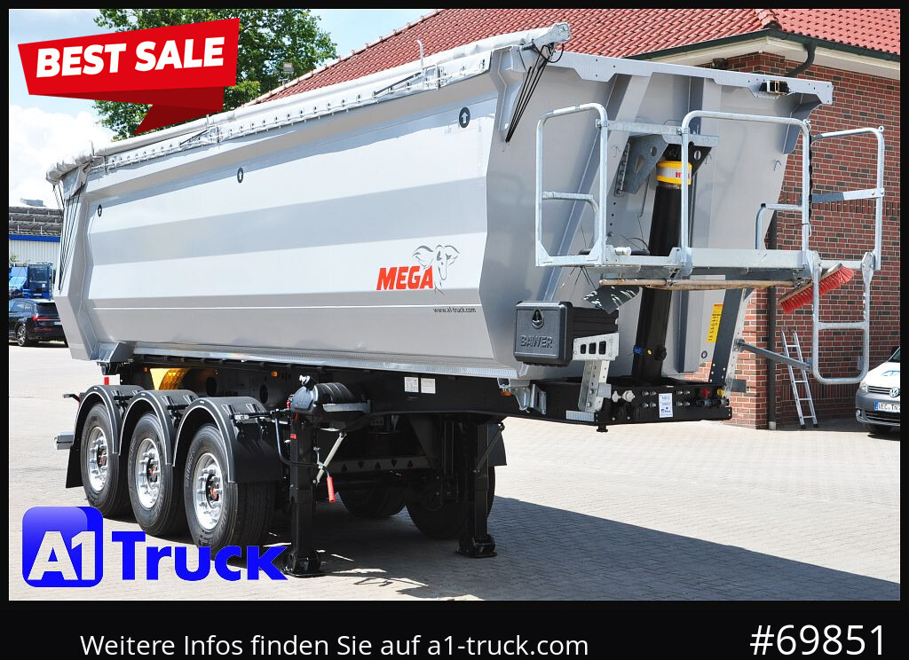 REISCH Mega 28m³ Lift Stahl SAF Hardox - Damperli dorse: fotoğraf 1 REISCH Mega 28m³ Lift Stahl SAF Hardox - Damperli dorse: fotoğraf 1