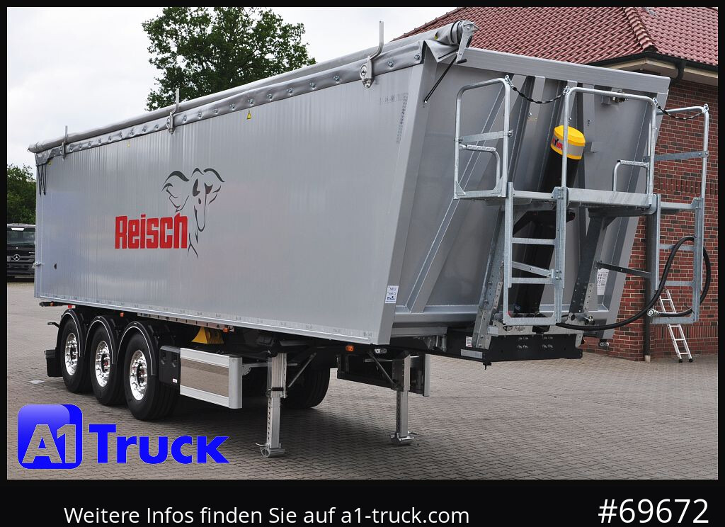 REISCH RHKS, Alu-Kippmulde 50m³, NEU Kombitüren, Alufelgen, Liftachse, - Damperli dorse: fotoğraf 1 REISCH RHKS, Alu-Kippmulde 50m³, NEU Kombitüren, Alufelgen, Liftachse, - Damperli dorse: fotoğraf 1