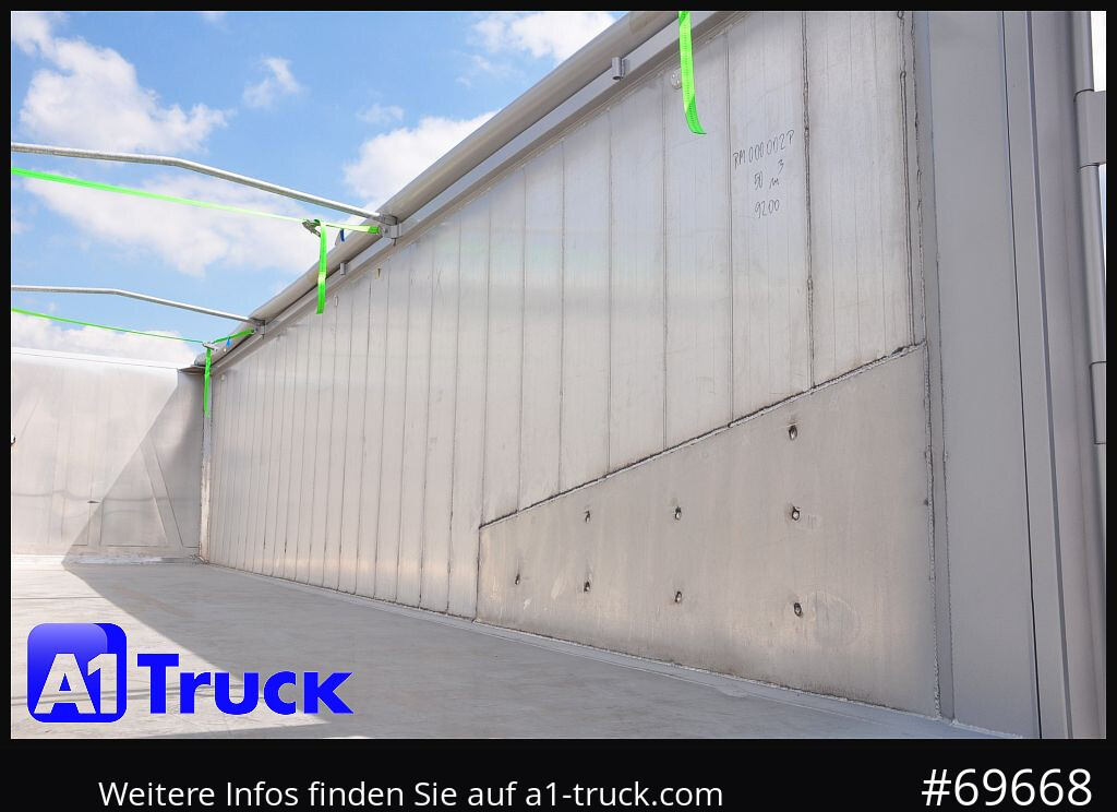 REISCH RHKS, Alu-Kippmulde 50m³, NEU Kombitüren, Alufelgen, Liftachse, - Damperli dorse: fotoğraf 3 REISCH RHKS, Alu-Kippmulde 50m³, NEU Kombitüren, Alufelgen, Liftachse, - Damperli dorse: fotoğraf 3