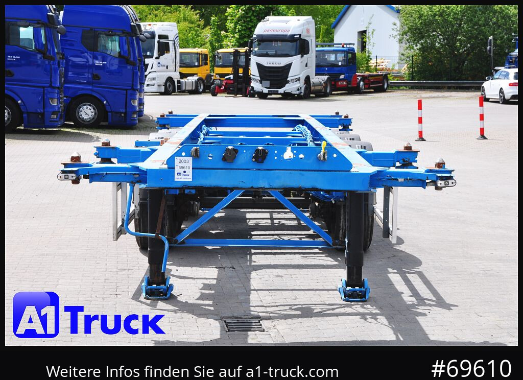 ROHR ADR, Alufelgen, 20- 30 Fuss Container - Konteynır taşıyıcı/ Yedek karoser dorse: fotoğraf 2 ROHR ADR, Alufelgen, 20- 30 Fuss Container - Konteynır taşıyıcı/ Yedek karoser dorse: fotoğraf 2
