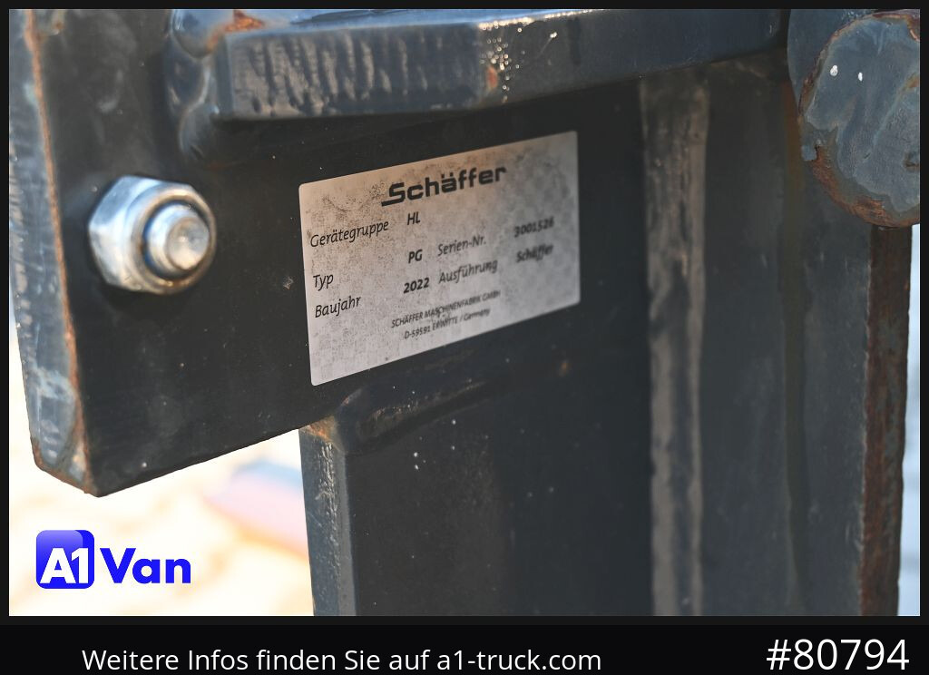 SCHAEFFER Schäffer 2445S Hoflader, Gabel, 127 Bstd. - Tekerlekli yükleyici: fotoğraf 2 SCHAEFFER Schäffer 2445S Hoflader, Gabel, 127 Bstd. - Tekerlekli yükleyici: fotoğraf 2