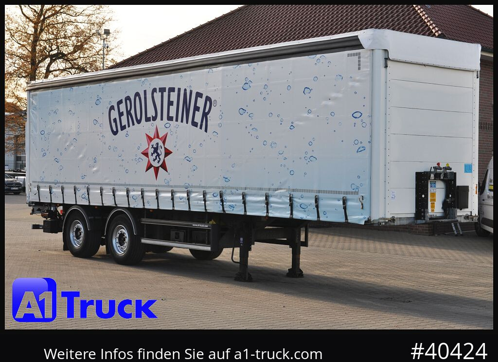 SCHMITZ Getränke, Lenkachse, LBW, Ladebordwand, kurzer Aufbau - Tenteli dorse: fotoğraf 1 SCHMITZ Getränke, Lenkachse, LBW, Ladebordwand, kurzer Aufbau - Tenteli dorse: fotoğraf 1