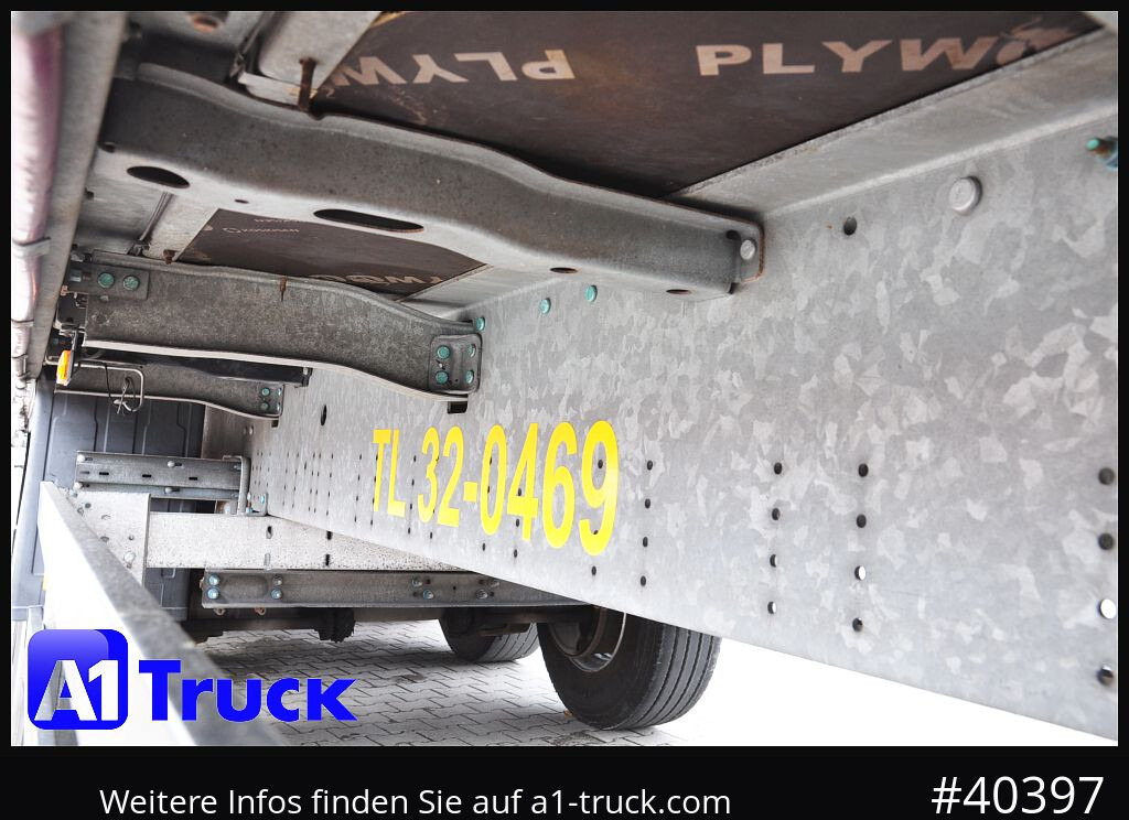 SCHMITZ S01, Code XL, verzinkt, VDI 2700, original 24.647 km - Tenteli dorse: fotoğraf 2 SCHMITZ S01, Code XL, verzinkt, VDI 2700, original 24.647 km - Tenteli dorse: fotoğraf 2