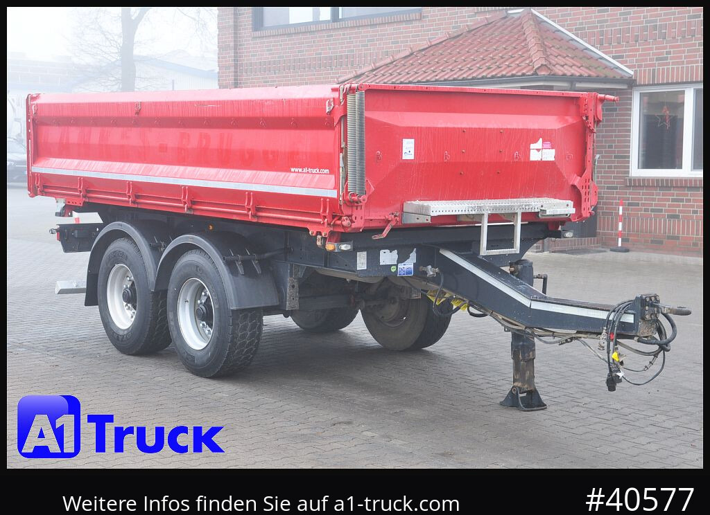 SCHWARZMUELLER 3 Seitenkipper-Tandem, 11m³, M-Serie - Damperli römork: fotoğraf 1 SCHWARZMUELLER 3 Seitenkipper-Tandem, 11m³, M-Serie - Damperli römork: fotoğraf 1