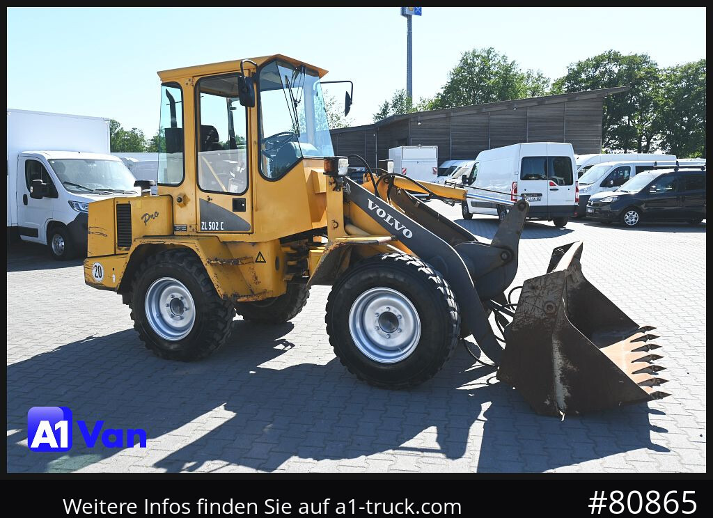 VOLVO Volvo ZL 502-C - Tekerlekli yükleyici: fotoğraf 1 VOLVO Volvo ZL 502-C - Tekerlekli yükleyici: fotoğraf 1