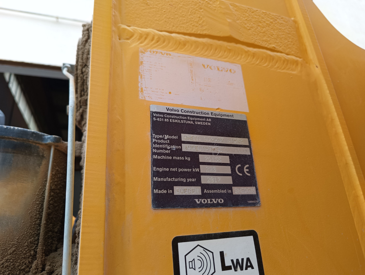 VOLVO L150H - Tekerlekli yükleyici: fotoğraf 3 VOLVO L150H - Tekerlekli yükleyici: fotoğraf 3