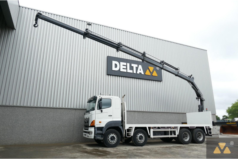 Hino 700FY crane - Kamyon, Vinçli kamyon: fotoğraf 3 Hino 700FY crane - Kamyon, Vinçli kamyon: fotoğraf 3