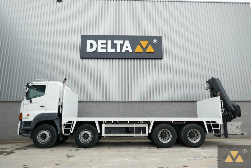 Hino 700FY crane - Kamyon, Vinçli kamyon: fotoğraf 1 Hino 700FY crane - Kamyon, Vinçli kamyon: fotoğraf 1