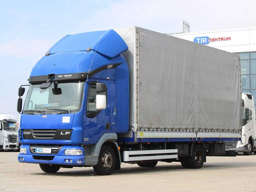 DAF LF 45.220, EURO 5 EEV, SLEEPING CABIN,SIDE-WALLS - Tenteli kamyon: fotoğraf 1 DAF LF 45.220, EURO 5 EEV, SLEEPING CABIN,SIDE-WALLS - Tenteli kamyon: fotoğraf 1