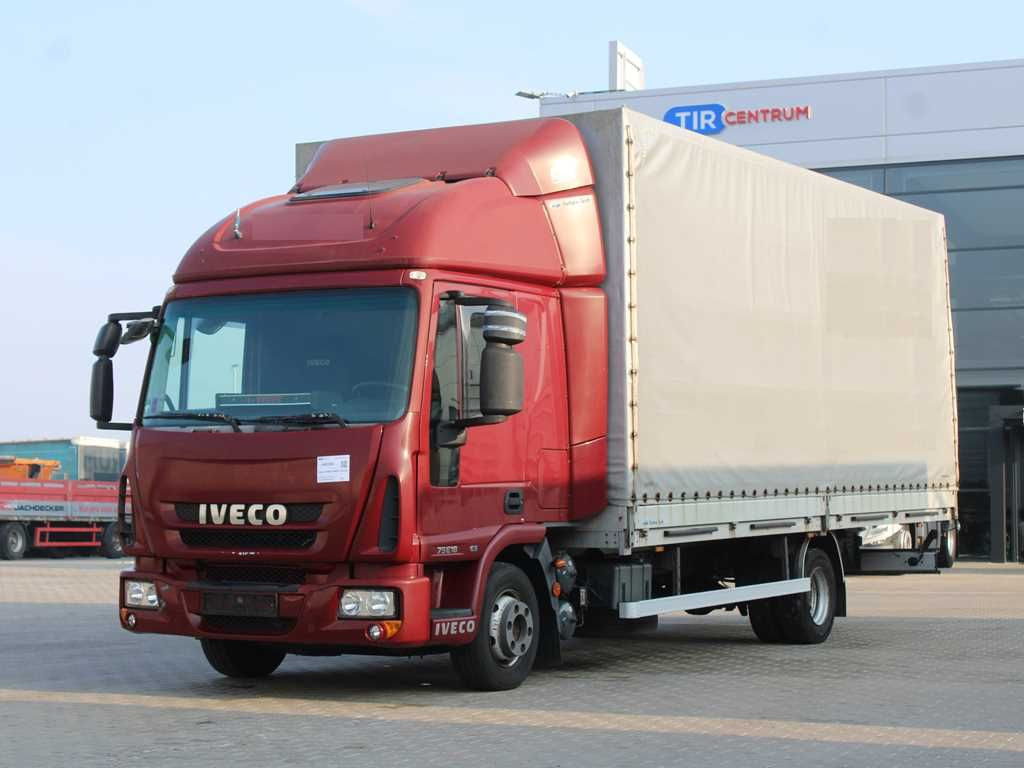 Iveco EUROCARGO 75E18, SIDE-WALLS, EURO 5 - Tenteli kamyon: fotoğraf 1 Iveco EUROCARGO 75E18, SIDE-WALLS, EURO 5 - Tenteli kamyon: fotoğraf 1