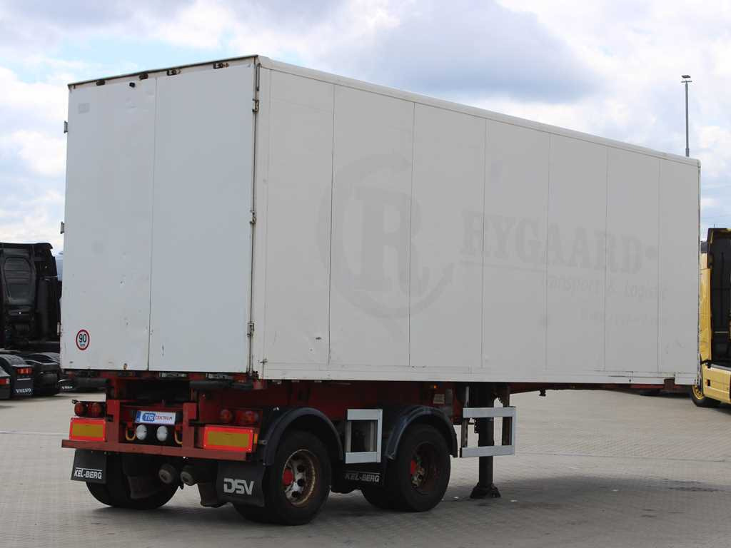 KEL-BERG E36S2, AXLES 10t, EXPANDABLE, SAF AXLES - Kapalı karoser dorse: fotoğraf 4 KEL-BERG E36S2, AXLES 10t, EXPANDABLE, SAF AXLES - Kapalı karoser dorse: fotoğraf 4